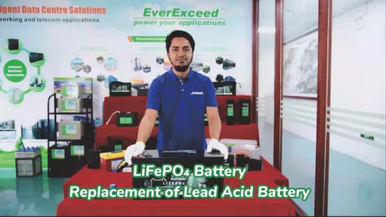 Bateria de lítio recarregável solar 12V 100Ah ciclo profundo LiFePO4 bateria para substituição de bateria de chumbo-ácido